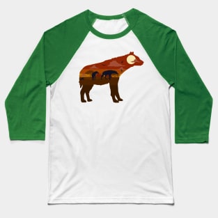 hyena illustration Baseball T-Shirt